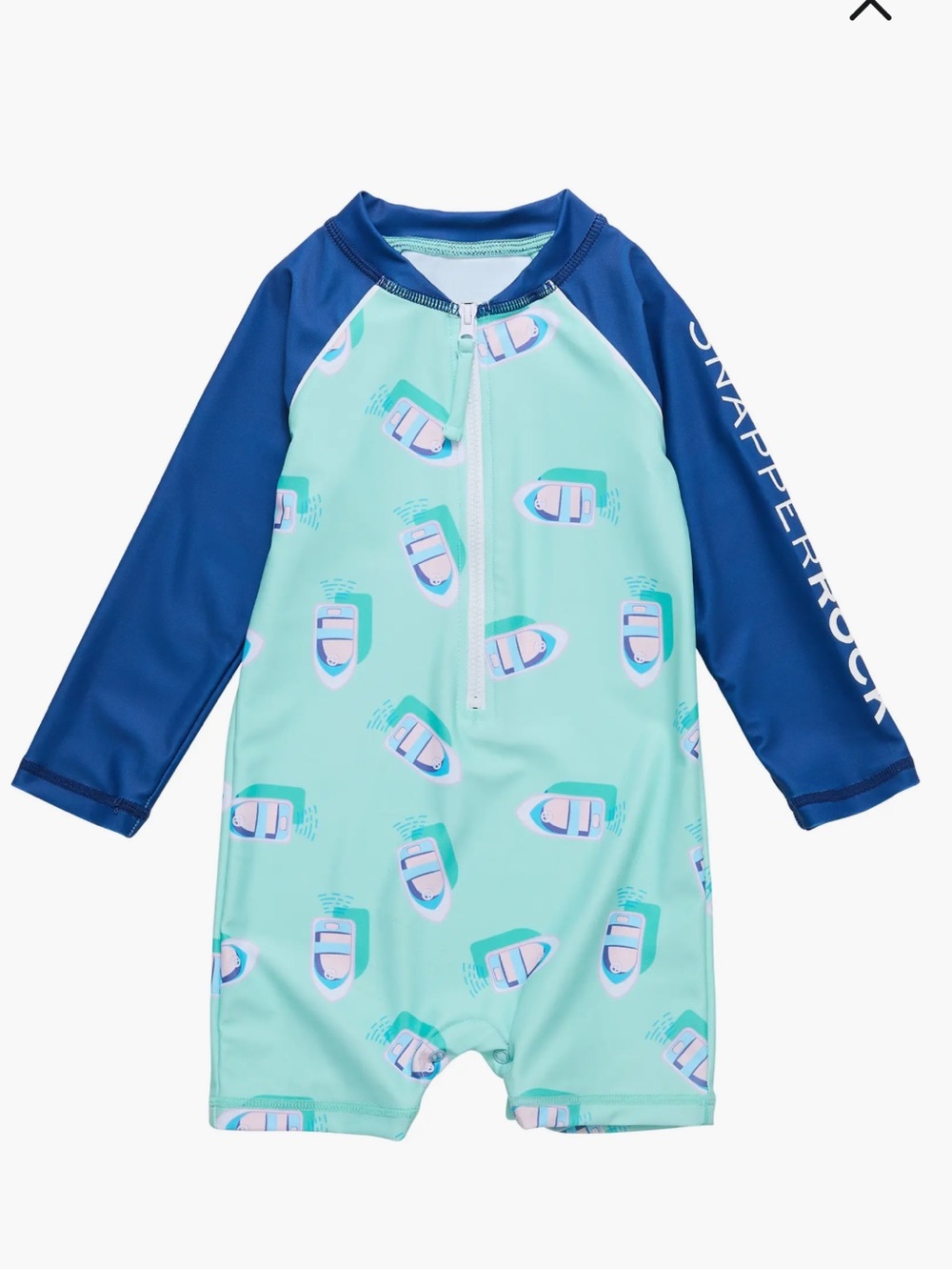 Snapper Rock Float Your Boat Rashguard Sz 0-6 Mo